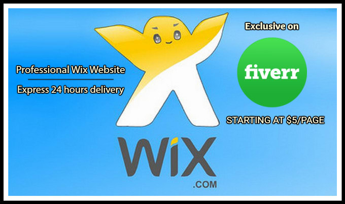 create a professional wix website