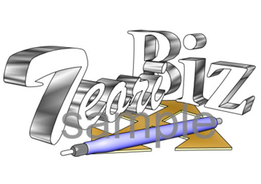 create a 3D word logo for you