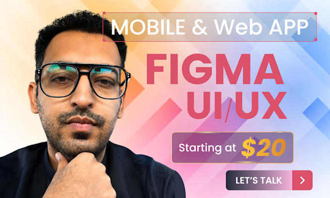 do UI UX, mobile app or website ui ux design in figma