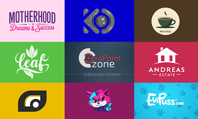 design modern professional logo creation