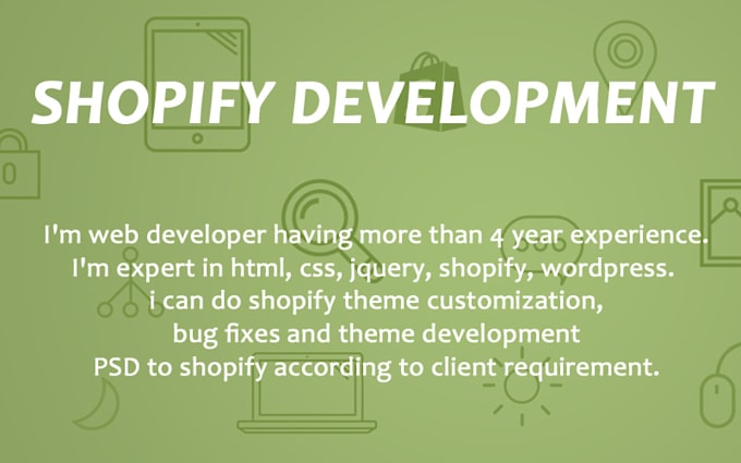 customize your shopify theme, or do everything for you