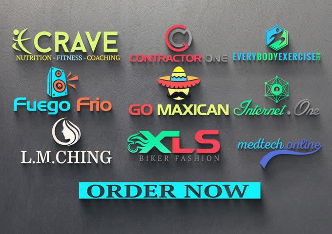 design unique brand logo for you business