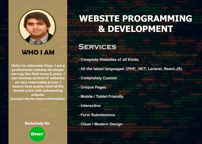 create your perfect website