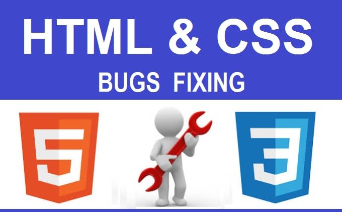 solve HTML or CSS errors of your website