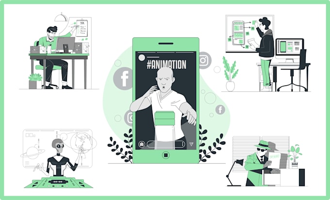 create a custom whiteboard animation doodle video