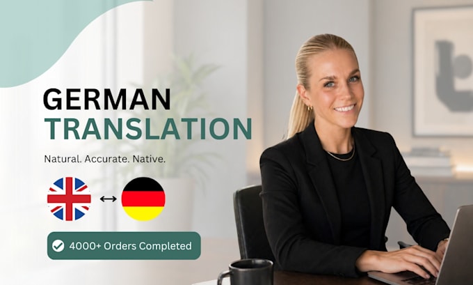 German Translation Translate english to german with professional localization by Melangkok ...