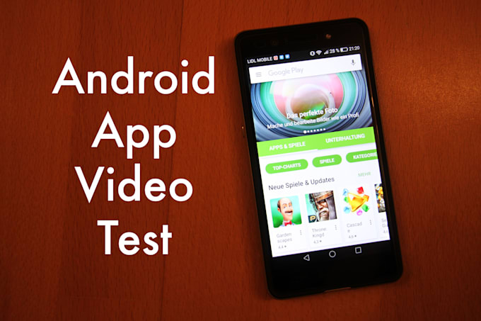 Test your android app as a user and record it by Doomwalker328 | Fiverr