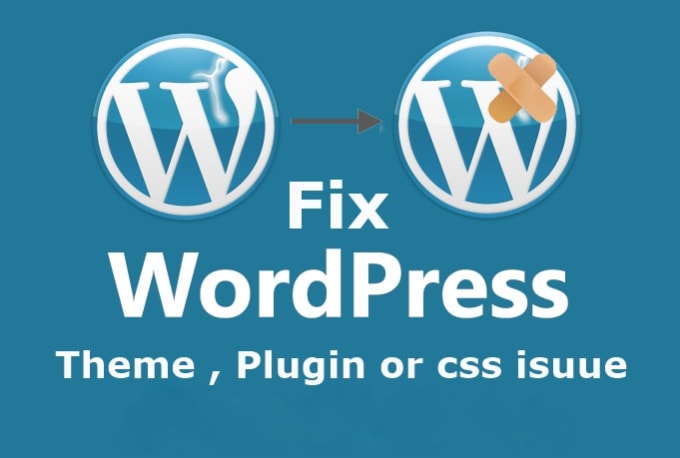 fix WordPress error, php and css issues