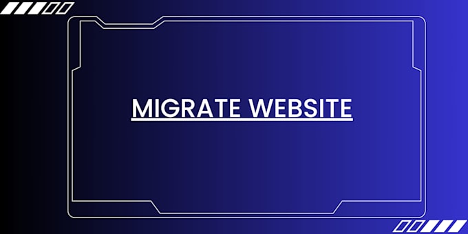 clone website, website migration site on another hosting or domain