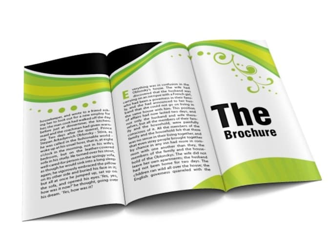 design a BROCHURE from your website
