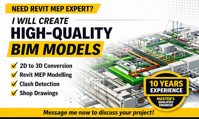 provide professional revit mep modelling and bim services