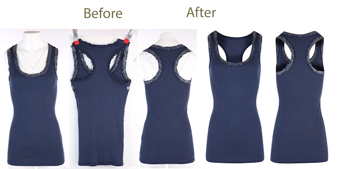 do ghost mannequin neck joint clothing