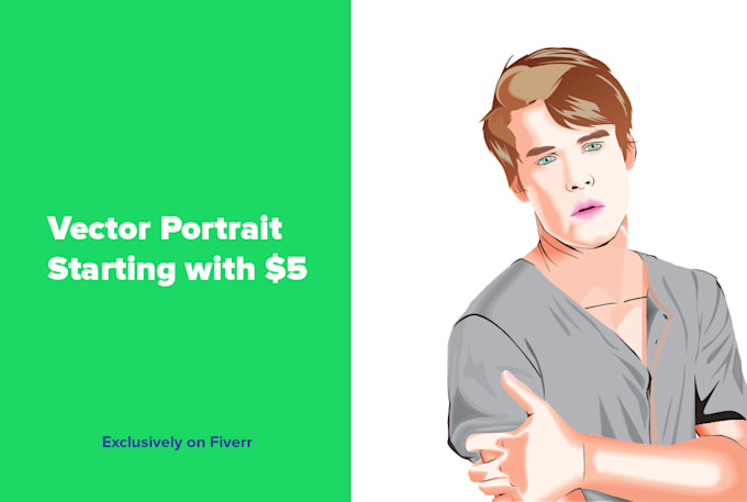 draw a vector portrait from your photo