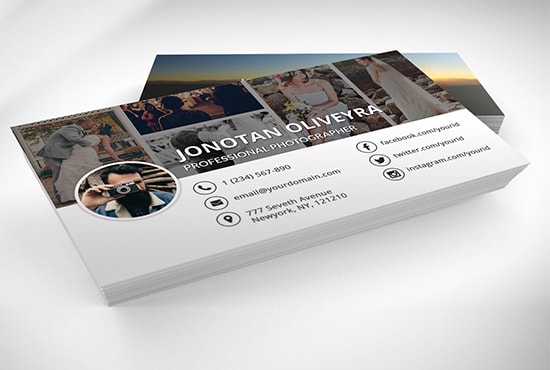 design stylish and professional business card