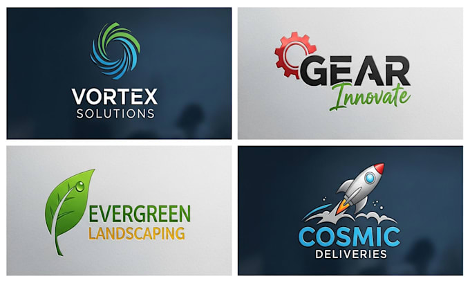 design a modern, professional logo for business or brand