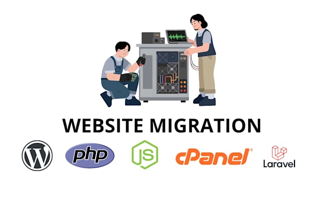 transfer, link, fix, migrate domain or hosting