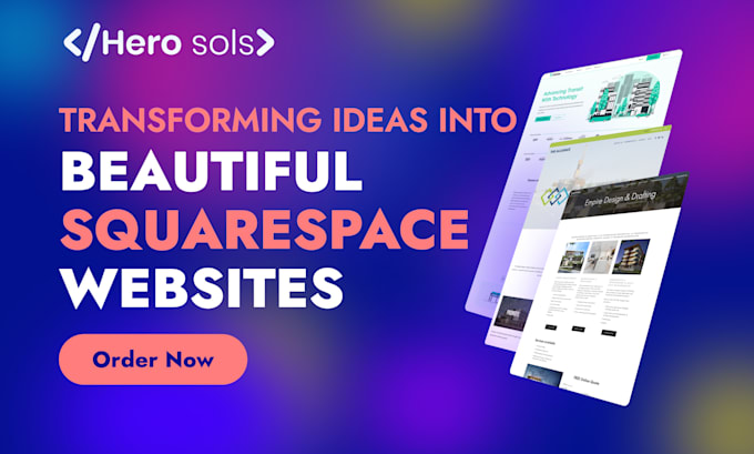 Our agency will build your squarespace website