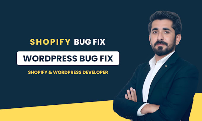 do custom coding for shopify bug fix, wordpress bug fix