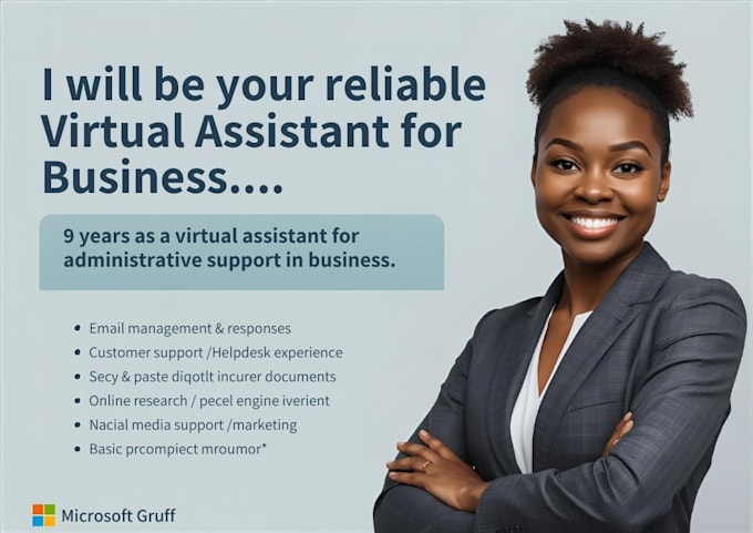be your reliable virtual assistant for administrative tasks