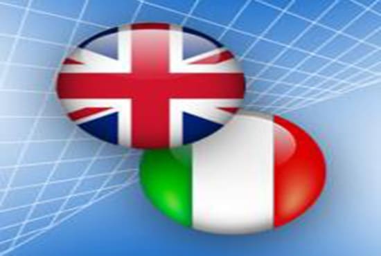 translate English to Italian