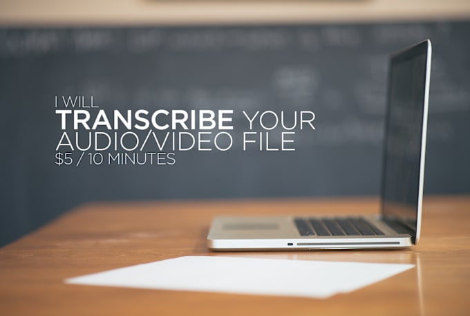 transcribe 10 mins of audio or video