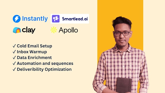 do cold email outreach with instantly ai, smartlead, clay com