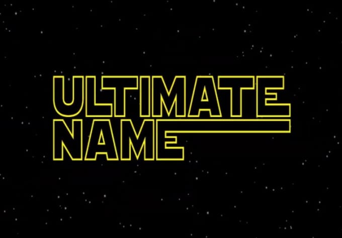 Create The Star Wars Intro Video With Your Text In Hd 