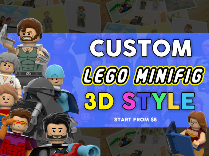 turn you into real lego minifigures