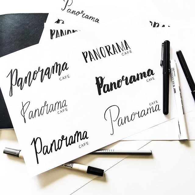 draw hand lettering design for you