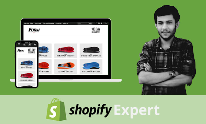 build a professional and high converting shopify website