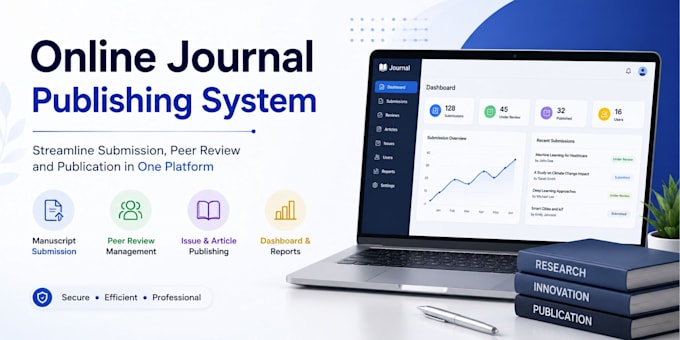 develop a journal publishing system with review workflow