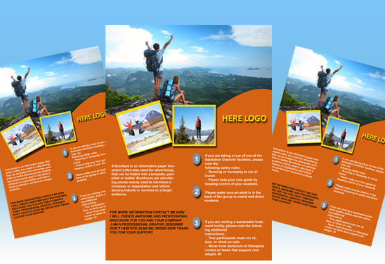 provide brochure design service