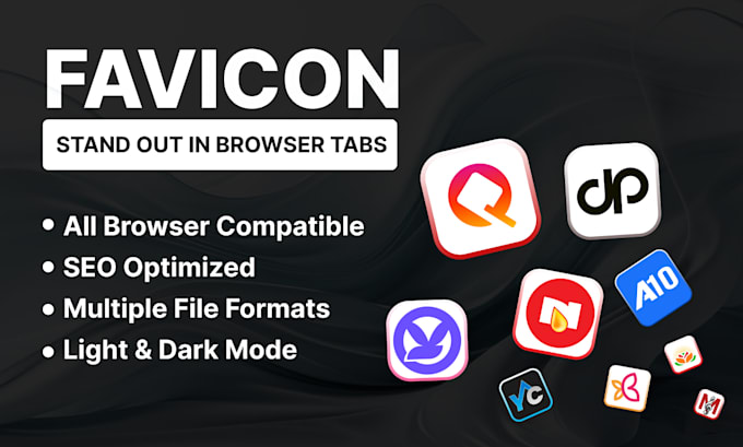 design modern favicon for website