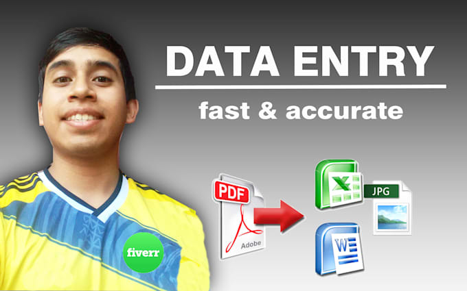 do any type of data entry work