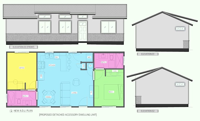 autocad 2d floor plan drafting and PDF to cad conversion