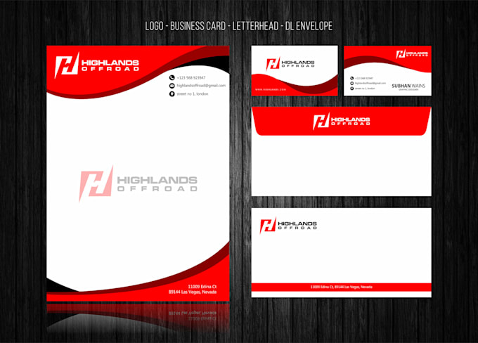 Do Professional Logo Business Card Letterhead Envelope And Stationary By Subhanwains Fiverr