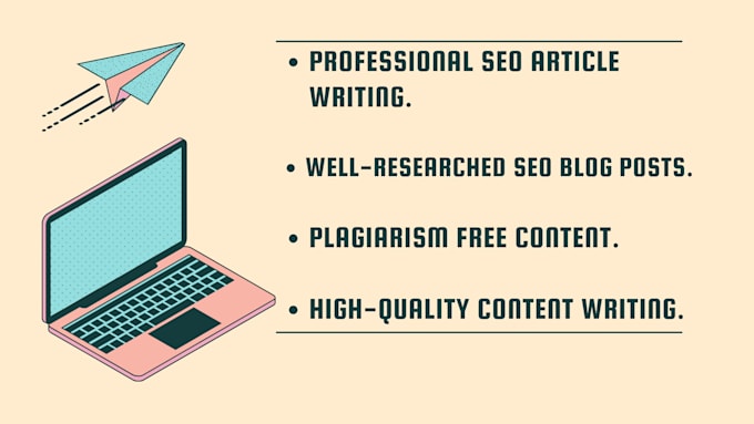 do fast SEO article writing, and content writing