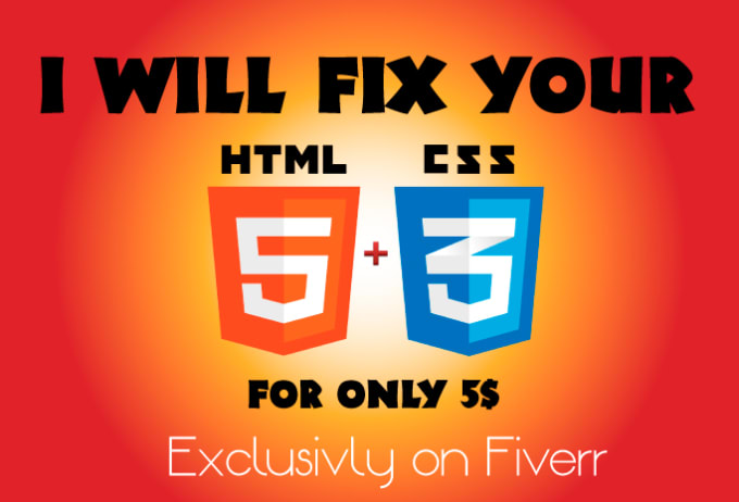 Fix Html Css Bootstrap Problems And Designing Issues By Aaqib33 Fiverr 2830