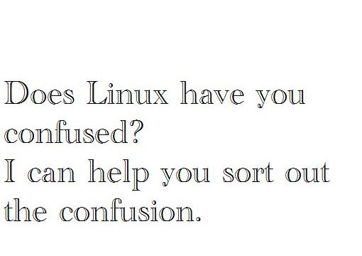 give you help with a linux problem.