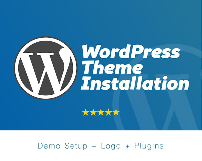 install and setup wordpress theme like demo