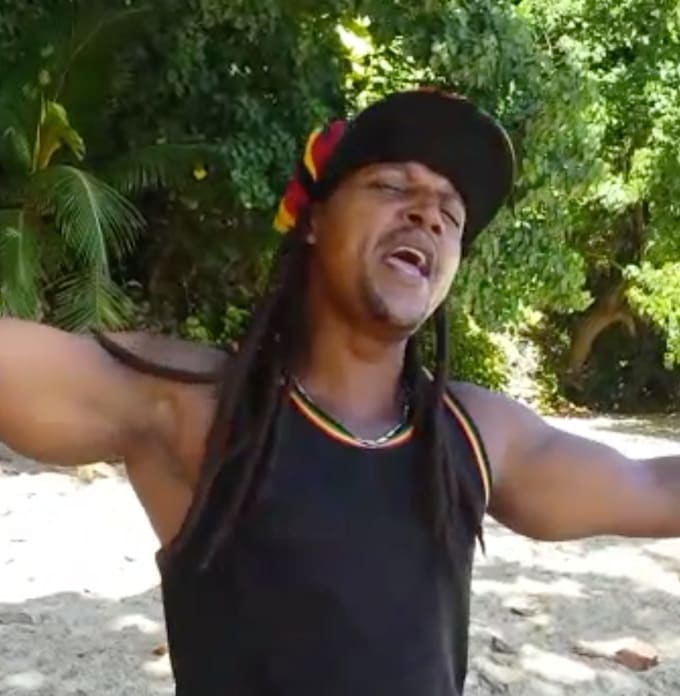 do a Rasta Birthday video on a beautiful Jamaican Beach