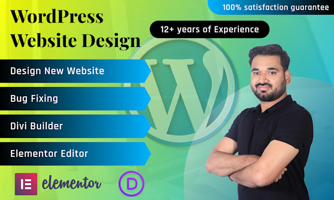 design a wordpress website or fix issues