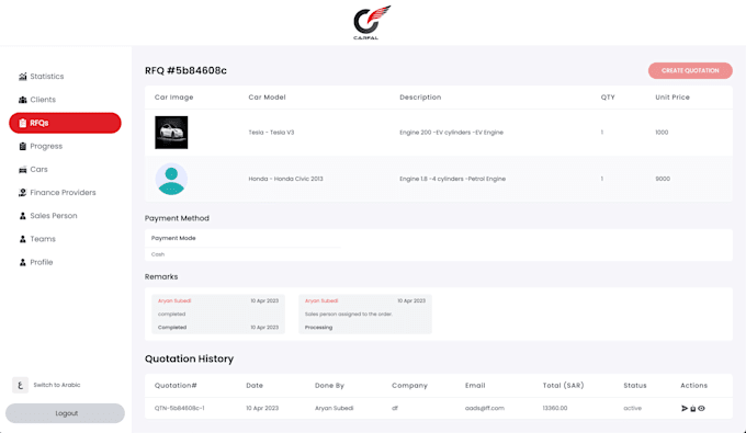 create professional react web application development