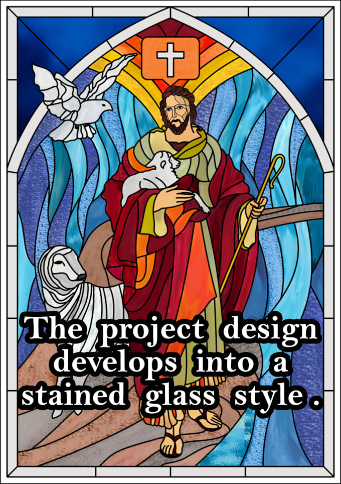 design real stained glass