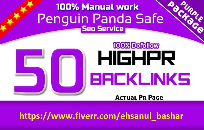 create 50 dofollow backlinks for your site