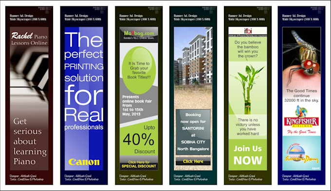 create a custom banner ad in 1 day