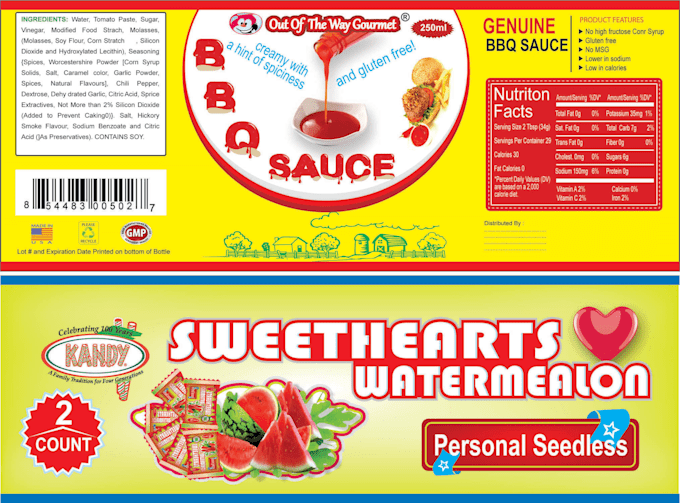 do product label design for you