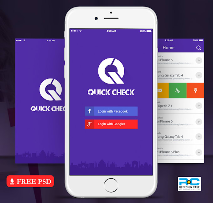 Create a quality mobile ui wireframe by Luckypuck | Fiverr