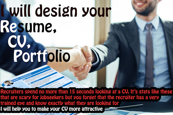 design your resume, CV, portfolio just the way you want it