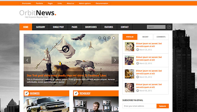 create a php cms admin panel website  world news